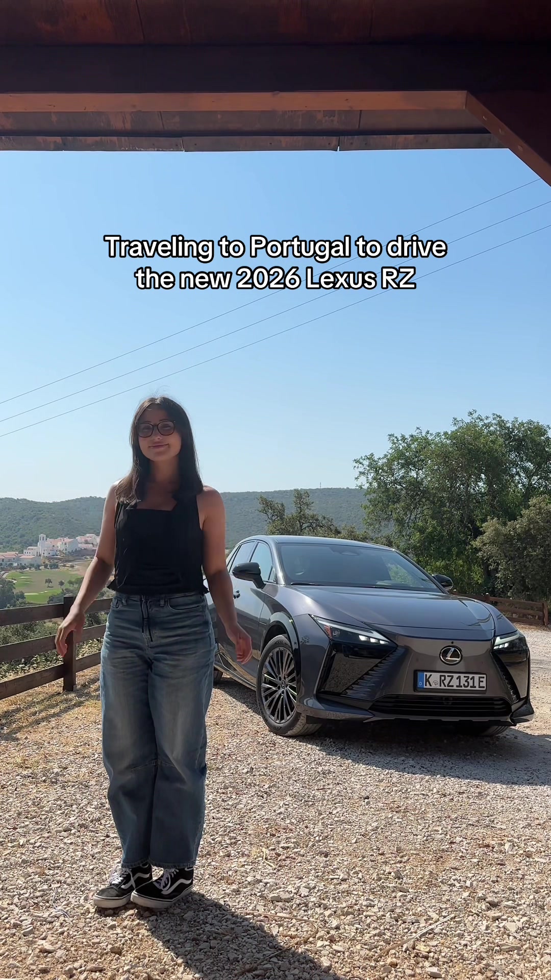 Driving the new Lexus RZ through Portugal while reflecting on life