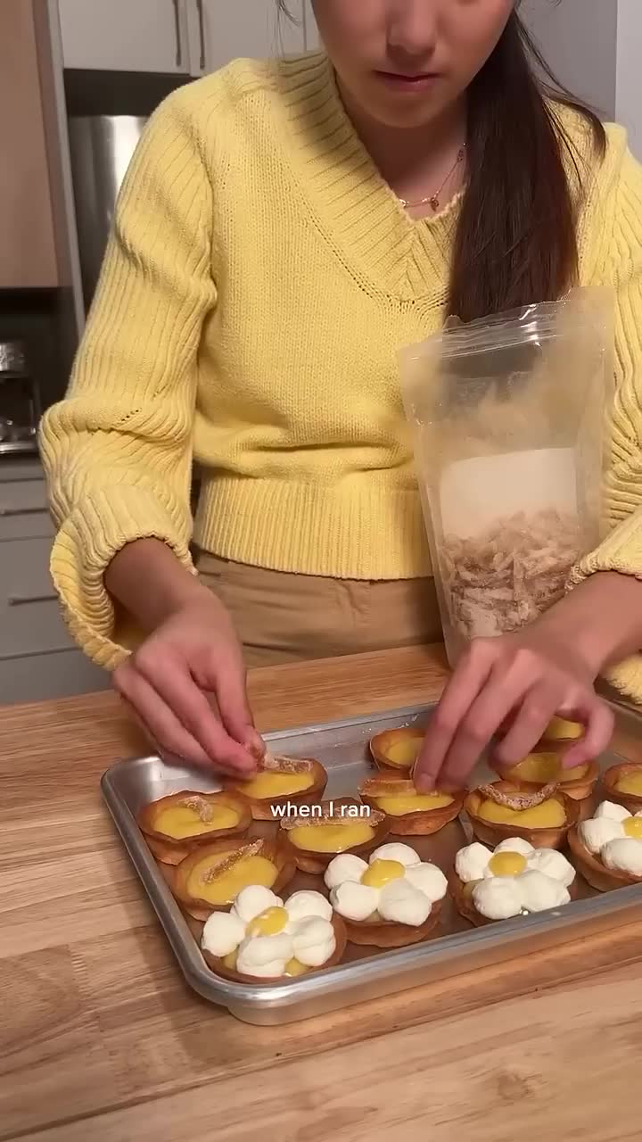 Hosting panic led to excessive baking preparation