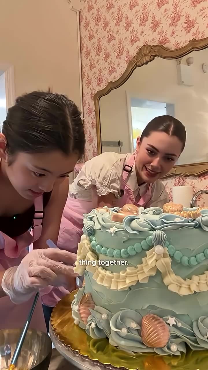 Attempting to decorate my own birthday cake this year