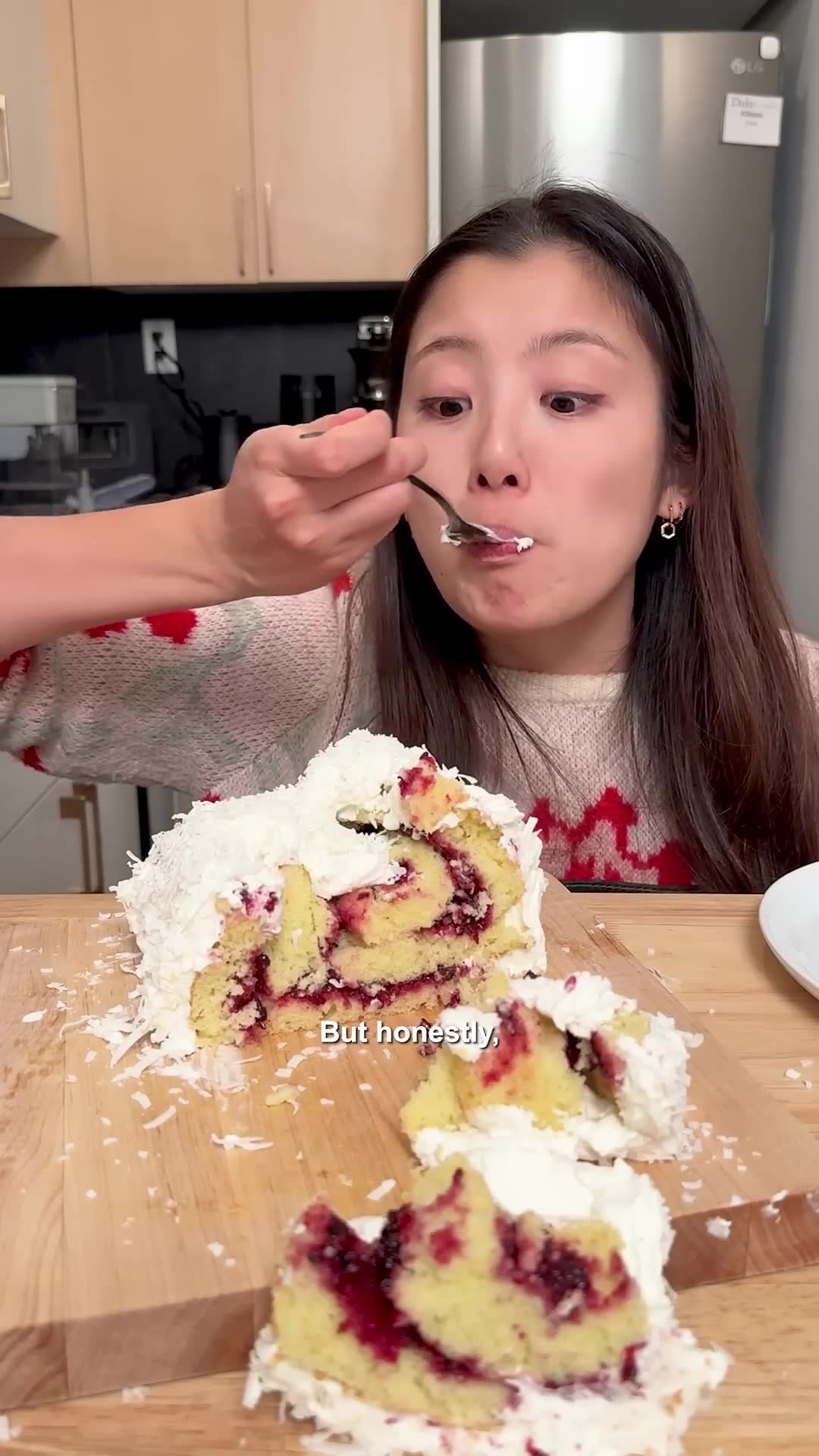 Showing off my least aesthetically pleasing cake ever