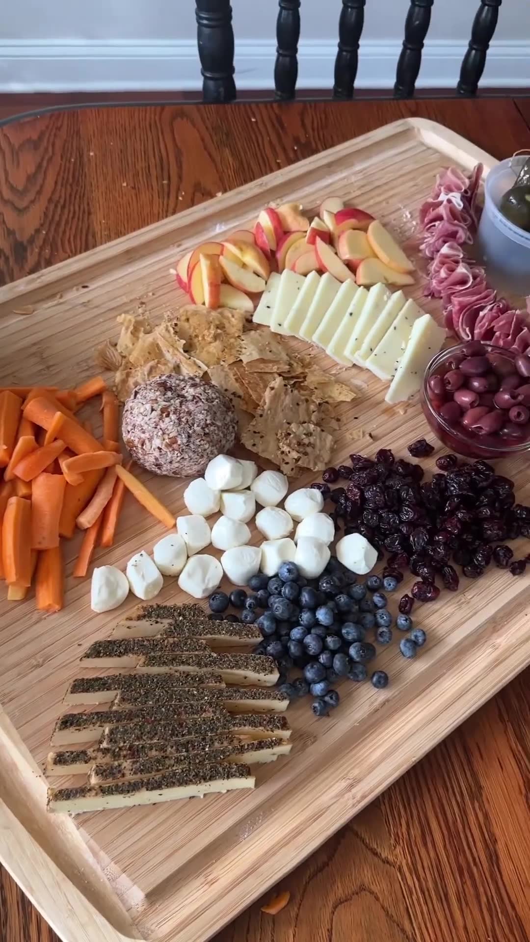 Getting the holiday feast ready for family