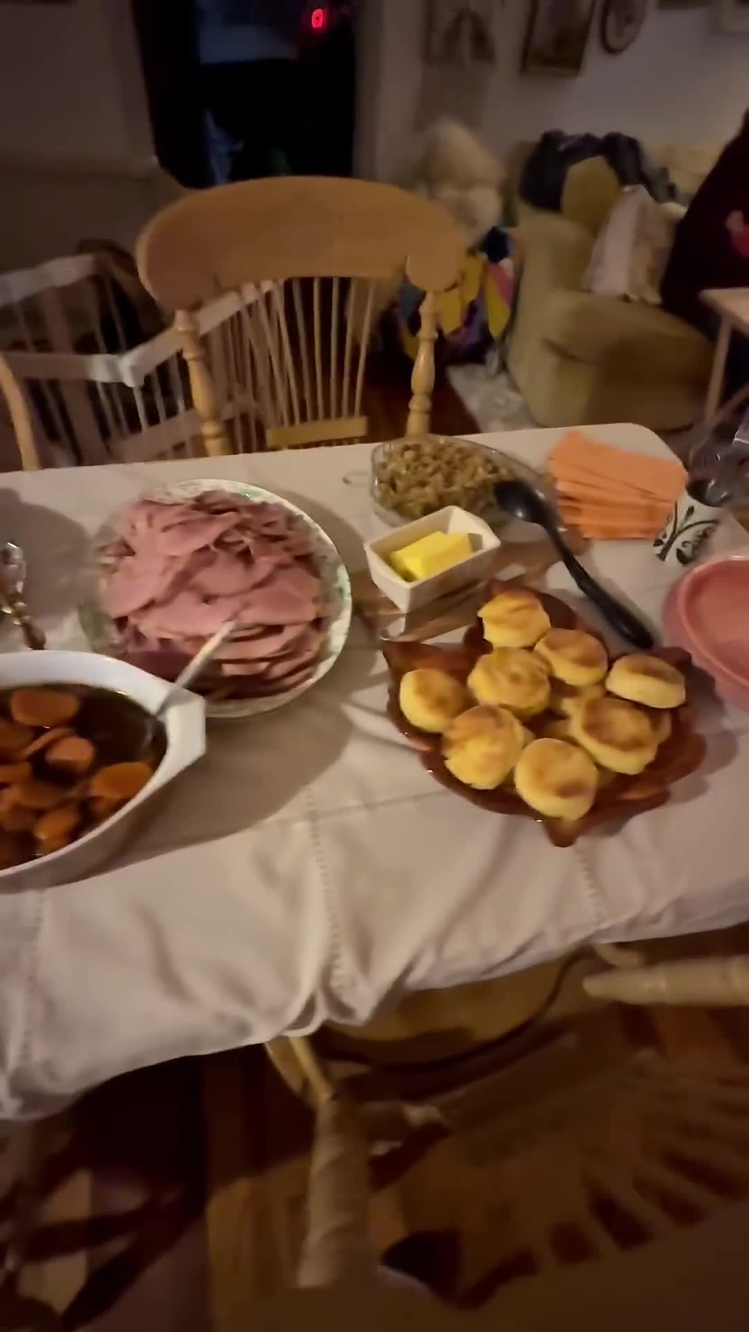 Celebrating a non-traditional holiday meal with gratitude