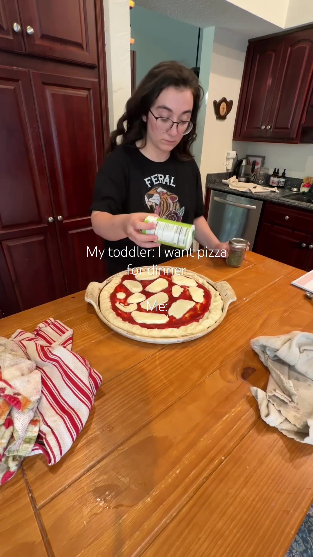 The debate between making pizza at home versus ordering