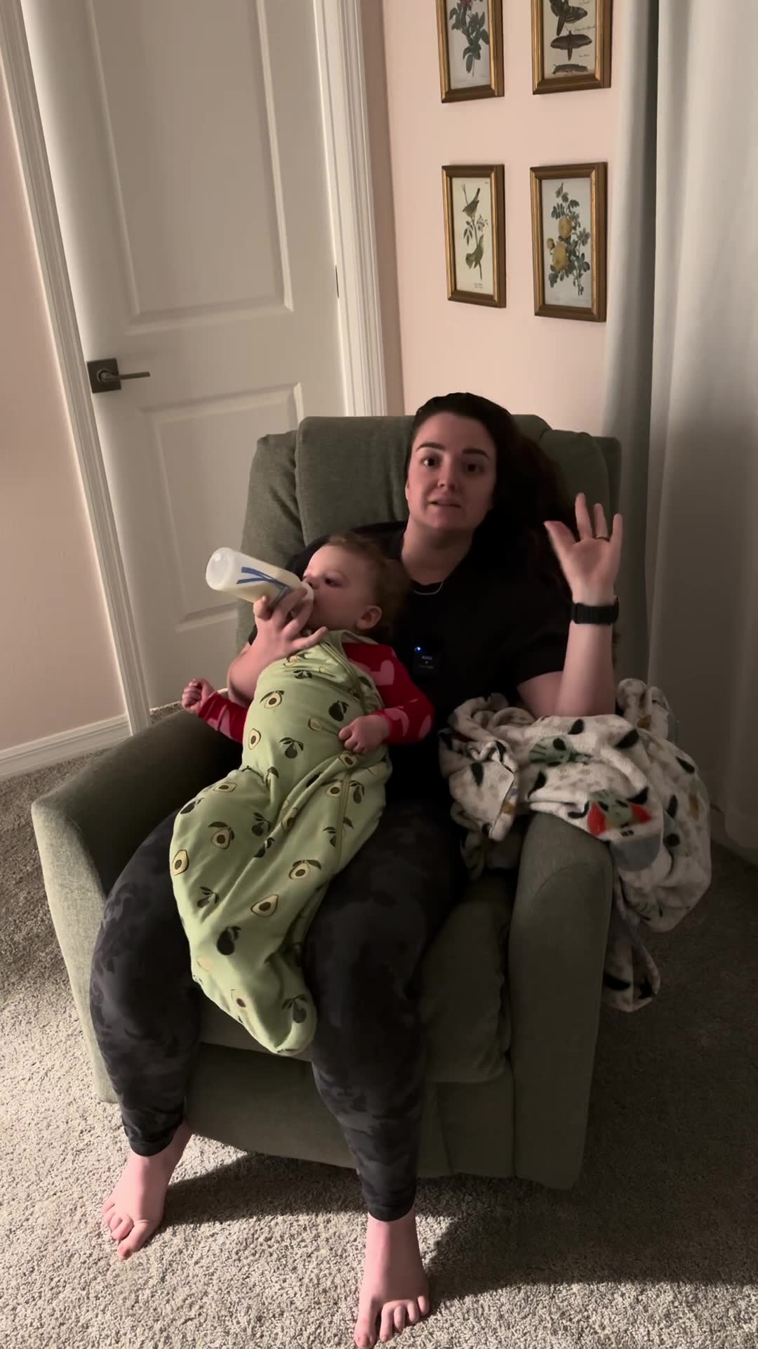 Night routine and closing shift as a busy toddler mom revealed