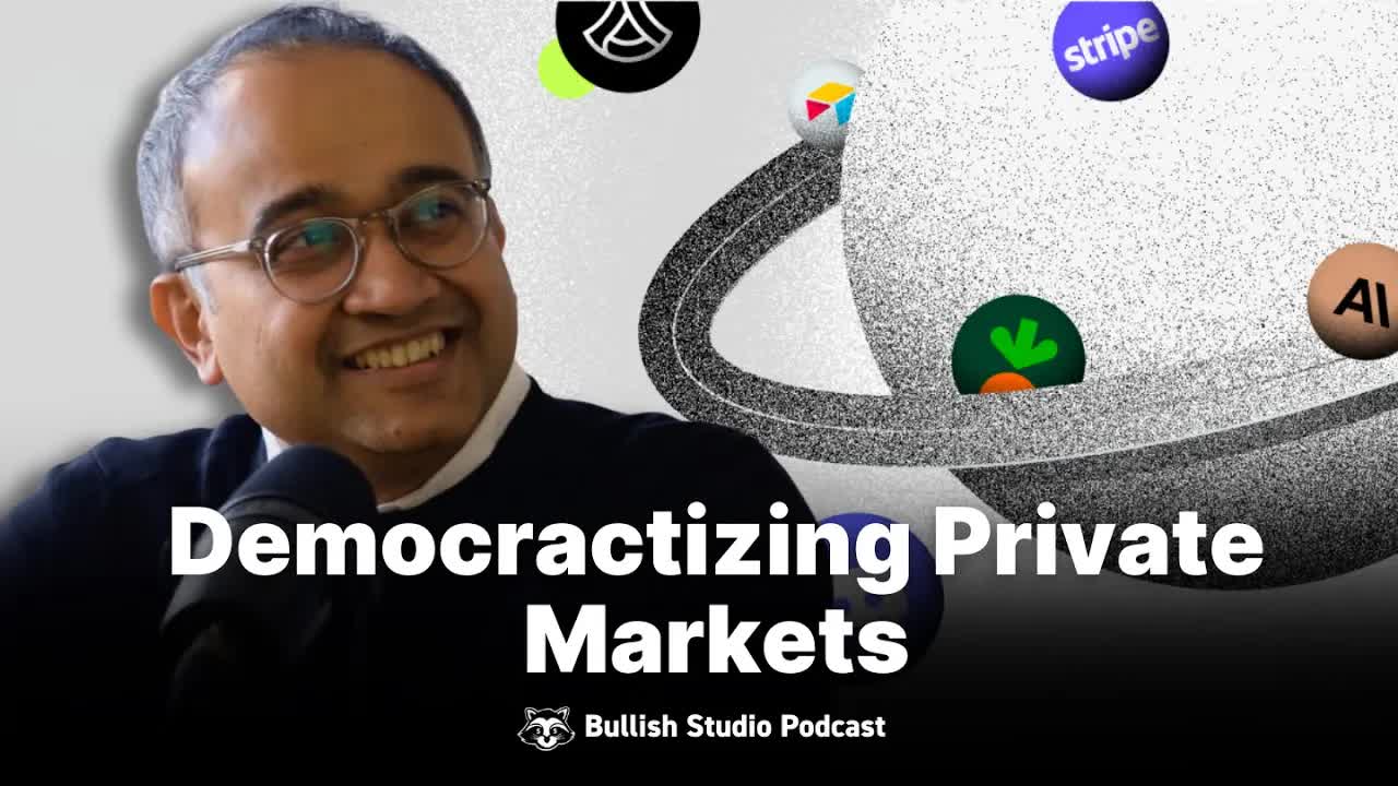 Building the Robinhood For Private Markets with Sandhill's Ali Moiz | Bullish Studio Podcast