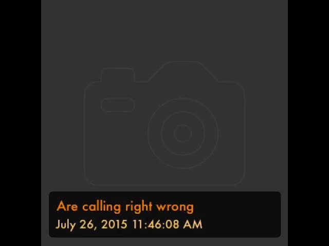 Are we calling right wrong and wrong right(audio only)
