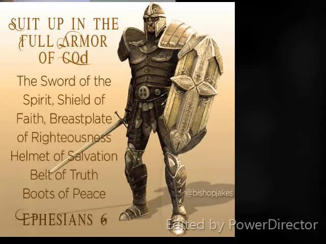 Arm yourself with God