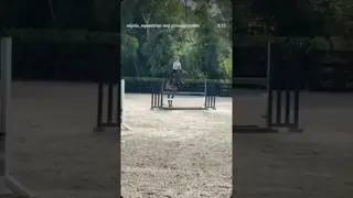 Getting warmed 🆙 for two weeks in Ocala 🌟💫 with some gymnastics in our lessons 🐎