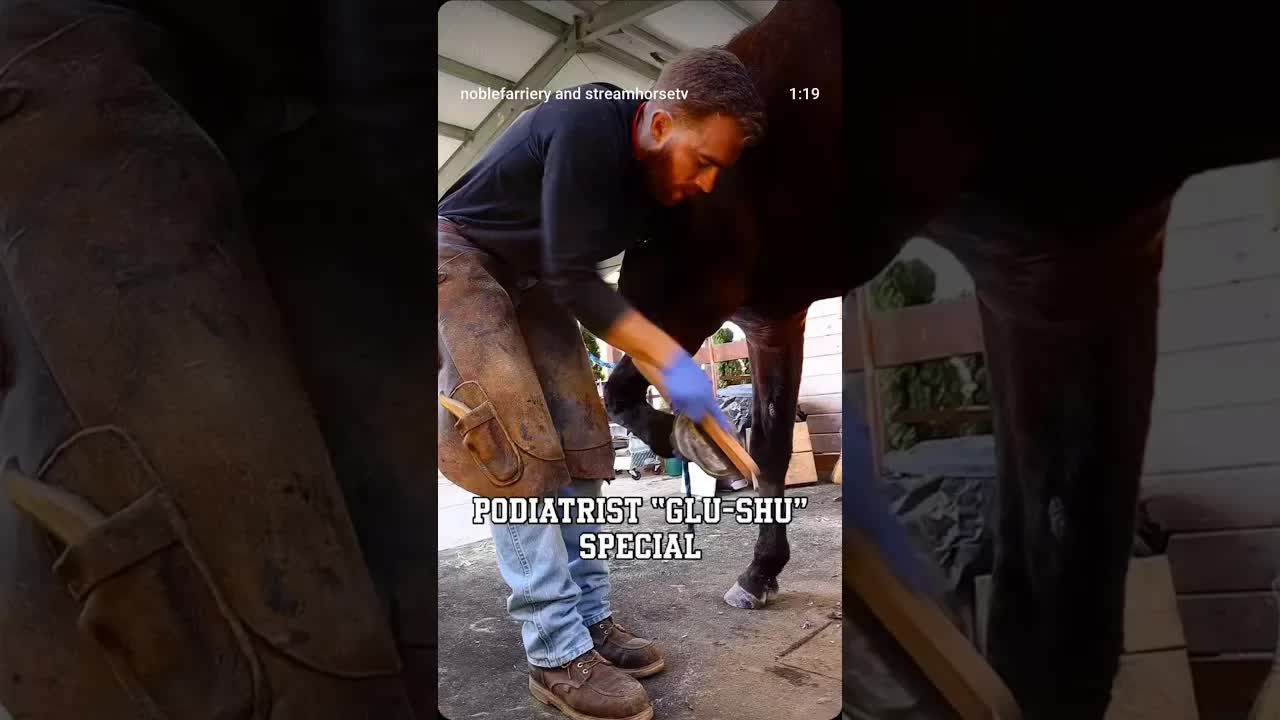 Want to see the full process?Head over to the Noble Farriery YouTube channel! 🐴🔥