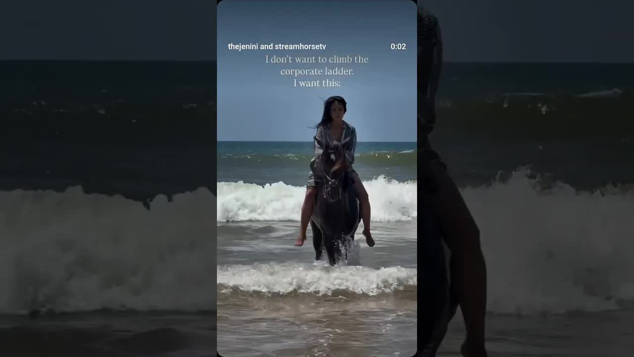 I grew up with such a crazy “hustle mentality”