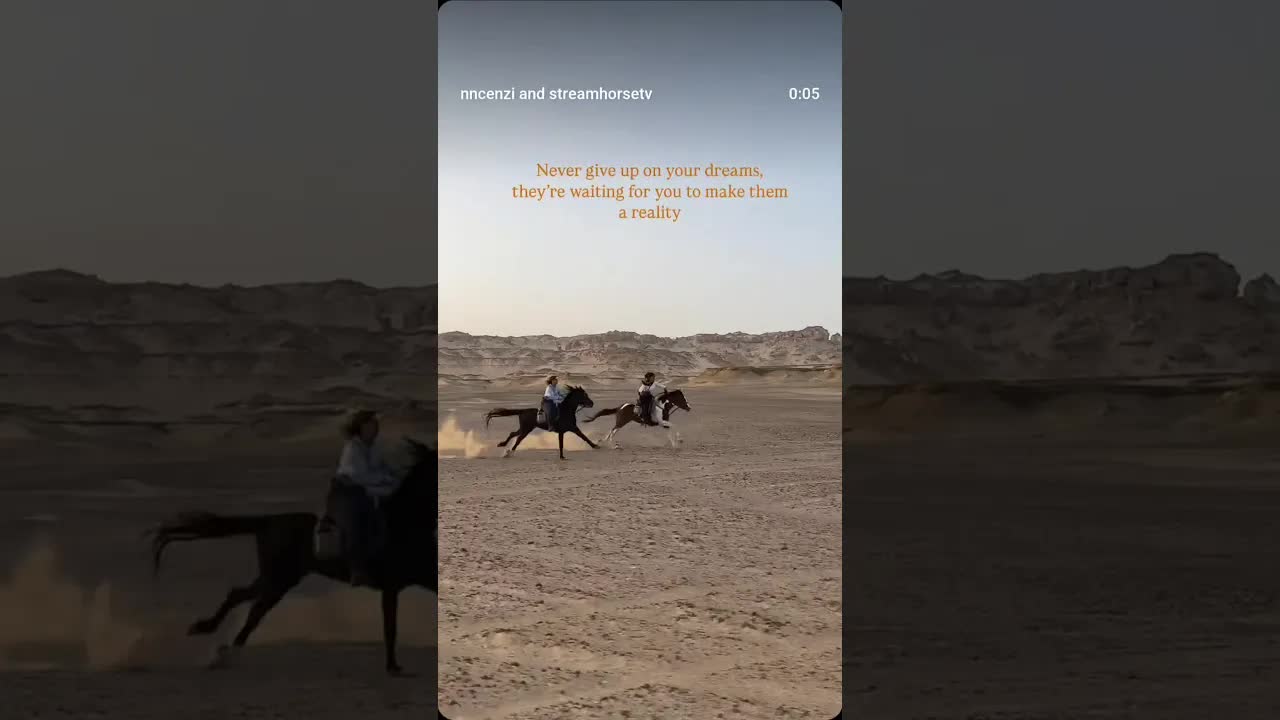 Never give up on your dreams ✨