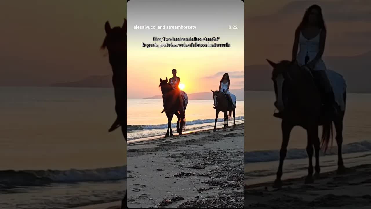 🌅✨ Stamattina ci siamo svegliate alle 4:30.Alle 5:30 io e Queen eravamo pronte per uscire.