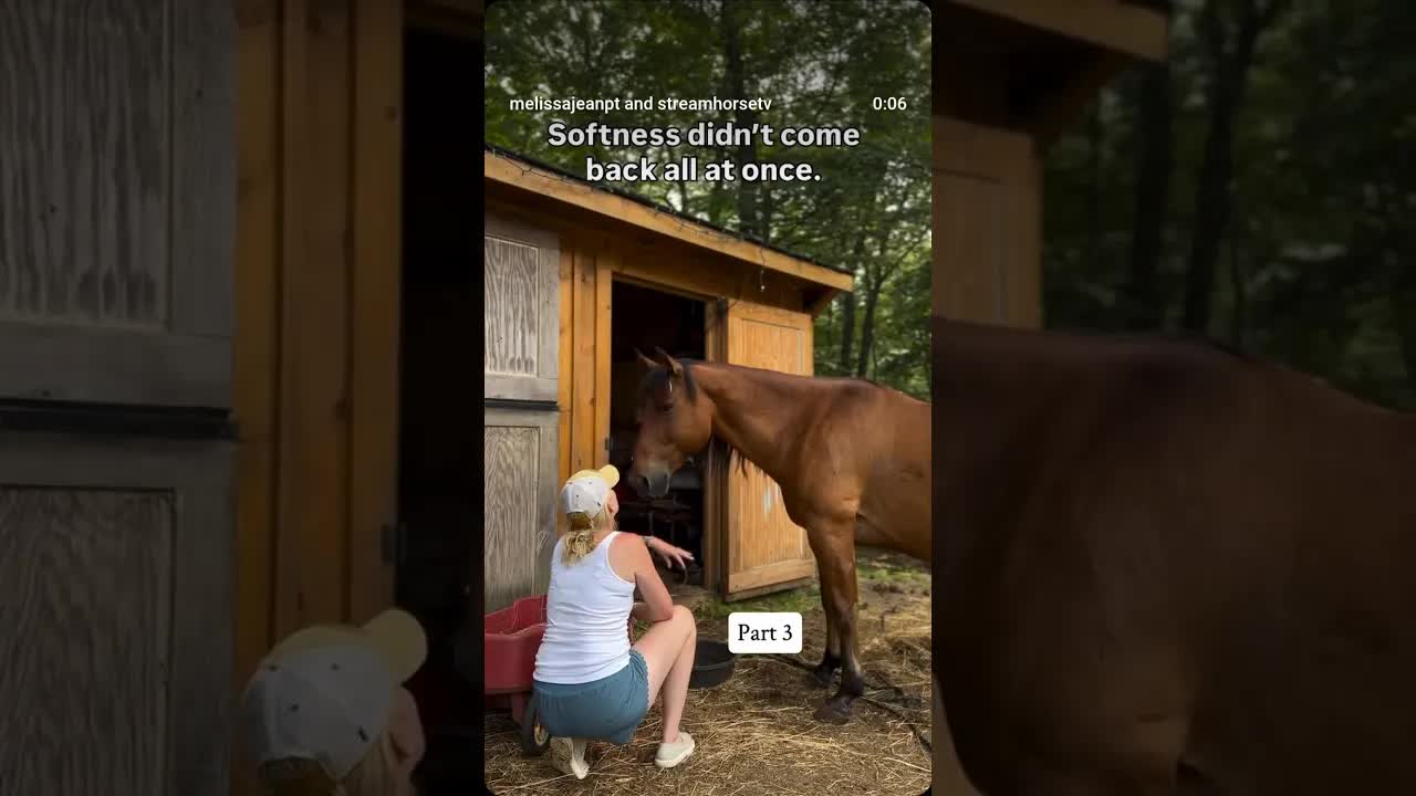 I thought I’d lost my softness...