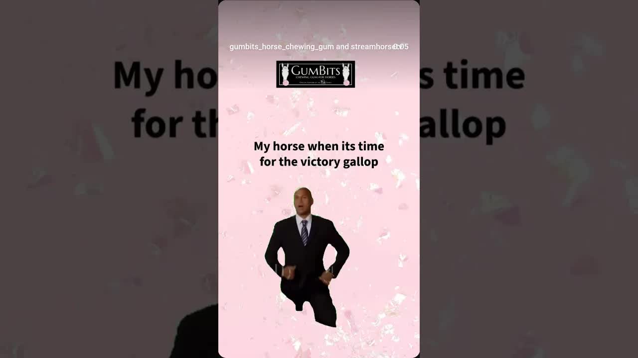 We relate to this especially hard because Kat’s Dreamgirl gets so pumped for her victory gallops! 🤣🐎