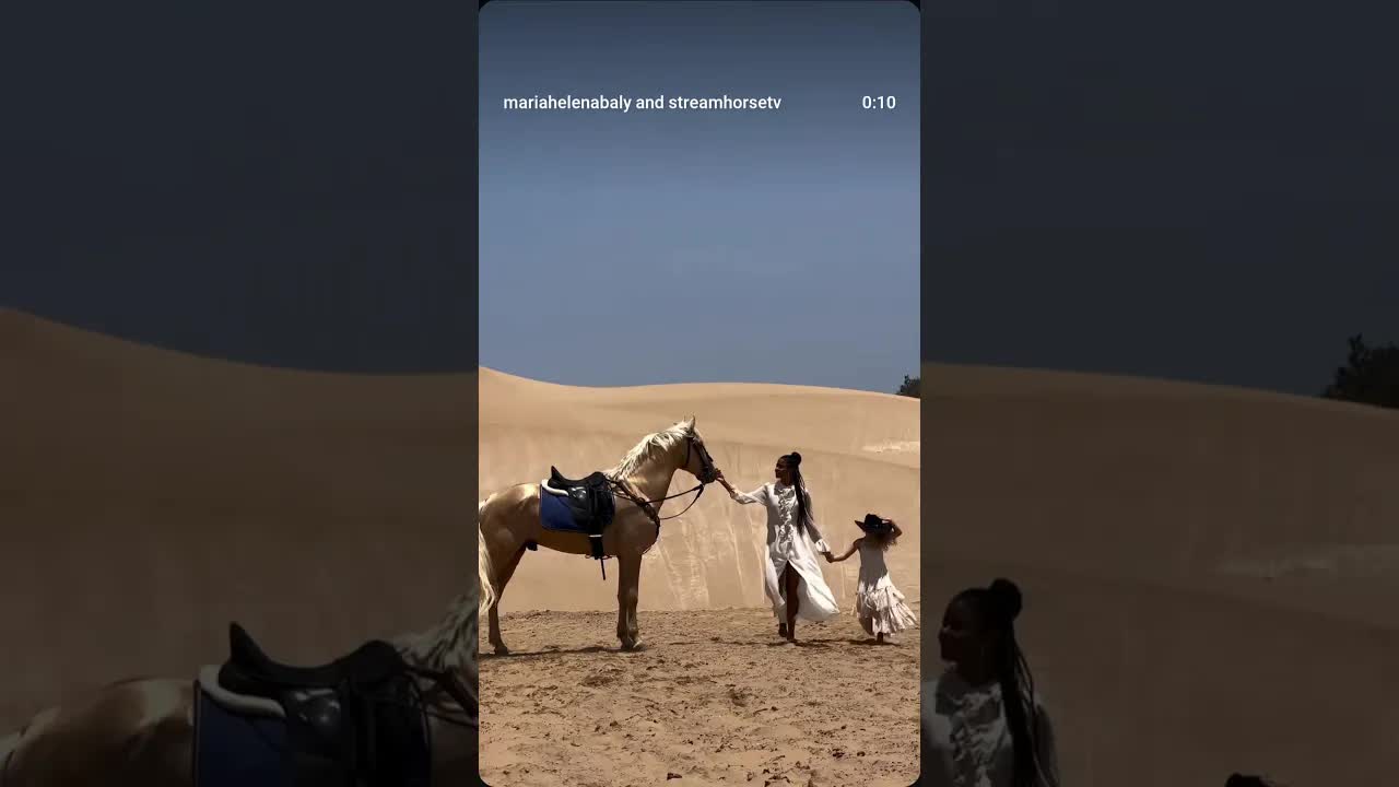 Avalon, my daughter, my mirror, my mission. 💫✨🐴